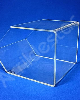 Baleiro de acrilico cristal indiv 15x18x22cm para quiosques lojas 