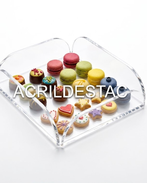 Bandeja Porta Amenities em Acrilico  16 x 11 cm para Hoteis e Pousadas