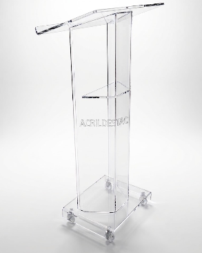 Pulpito de Acrílico MADRI para Formaturas e Eventos 