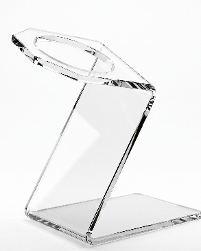 Suporte de acrilico para Secador cristal transparente