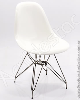 Cadeira de acrilico Charles Eames DKR Torre inox