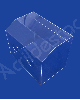 Caixa Acrílico Protetora Cristal 50 x 50 x 40 cm para Proteção contra Coronavírus COVID19 