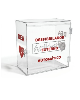 Caixa de Acrilico Gabinete para desfibrilador DEA 30cm alt 