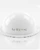 Cupula de acrilico Branco 15cm diametro esfera acrilico com Aba