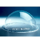 Cupula de acrilico Cristal 80cm diametro esfera em acrilico grande com Aba