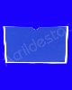 Display de acrilico Cristal Bolso Folha A5 de parede Horizontal