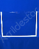 Display Acrilico Cristal de parede para Quadro de Aviso com moldura A2 Horizontal