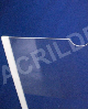 Display de PS acrilico similar Porta Folha para Parede ou Elevador A4 Vertical