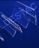 Display de PS Cristal acrilico similar A6 10 x 15 dupla face