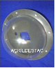 Meia bolha em acrilico 15cm diametro com aba Cupula Acrílica Transparente esfera redoma globo
