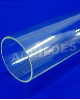 Tubo de acrilico 30cm diametro x 49cm alt tubo transparente acrilico