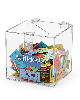 Urna de acrilico Cristal 20x20cm alt Quadrada Cubo arrecadações e eventos 